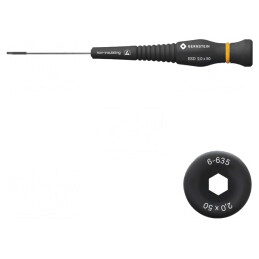 Şurubelniţă imbus de precizie HEX 2mm ESD | Electronic-mag.ro | Componente Electronice