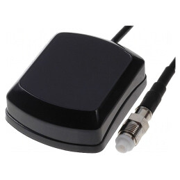 Antena GPS Interioară cu Magnet și Cablu de 5m | Electronic-mag.ro | Componente Electronice