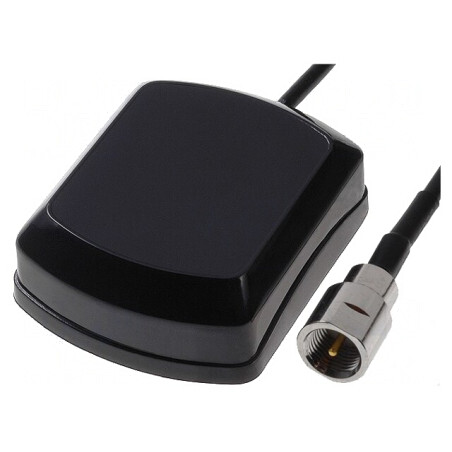Antenă GPS de Interior cu Mufă FME-B și Cablu 5m | Electronic-mag.ro | Componente Electronice