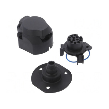 Conector Auto pentru Montare Panou 13 PIN 12VDC | Electronic-mag.ro | Componente Electronice