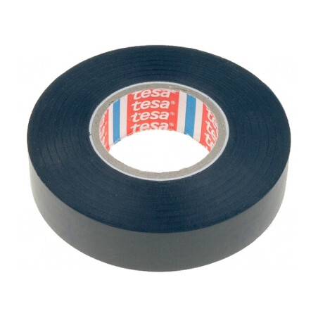 Bandă Electroizolantă Neagră 19mm x 33m Acrilică | Electronic-mag.ro | Componente Electronice