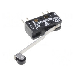 Microîntrerupător SNAP ACTION 2,5A 250VAC 0,3A 220VDC | Electronic-mag.ro | Componente Electronice