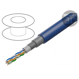 Cablu de Date Exterior S/UTP Cat5e 4x2x0,15mm2 | Electronic-mag.ro | Componente Electronice