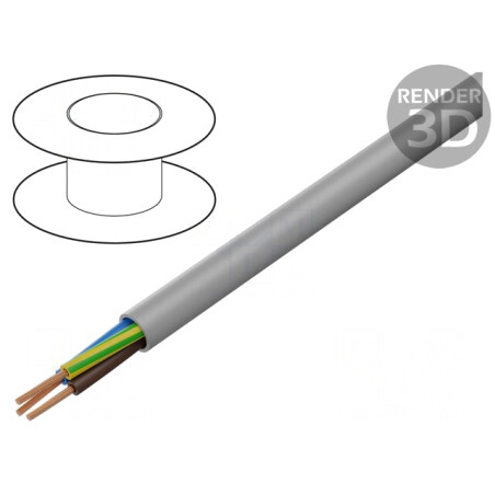 Cablu ÖLFLEX CLASSIC 100 H 3G2.5mm² 450/750V Cu | Electronic-mag.ro | Componente Electronice
