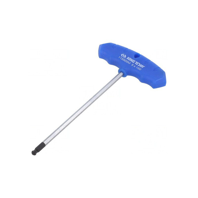 Cheie Imbus Sferică HEX 5mm Oțel Aliat 188mm | Electronic-mag.ro | Componente Electronice