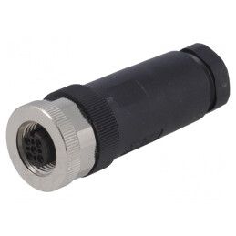 Mufă M12 4 PIN mamă pe cablu IP67 | Electronic-mag.ro | Componente Electronice