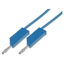 Cablu de măsurare 1m 60VDC 16A 4mm | Electronic-mag.ro | Componente Electronice