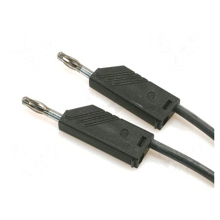 Cablu de măsurare 1m 60VDC 16A cu soclu axial 4mm | Electronic-mag.ro | Componente Electronice