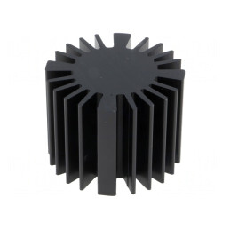 Radiator LED Negru 50mm x 37,5mm | Electronic-mag.ro | Componente Electronice