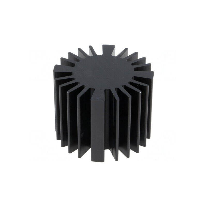 Radiator LED Negru 50mm x 37,5mm | Electronic-mag.ro | Componente Electronice