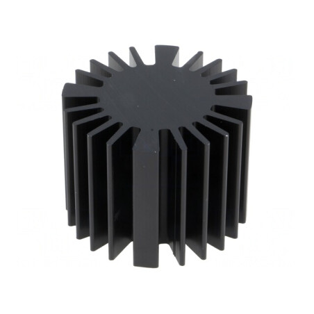 Radiator LED Negru 50mm x 37,5mm | Electronic-mag.ro | Componente Electronice