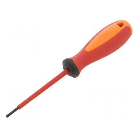 Şurubelniţă Izolată Plată 2,5x0,4mm Lamă 75mm 1kVAC | Electronic-mag.ro | Componente Electronice