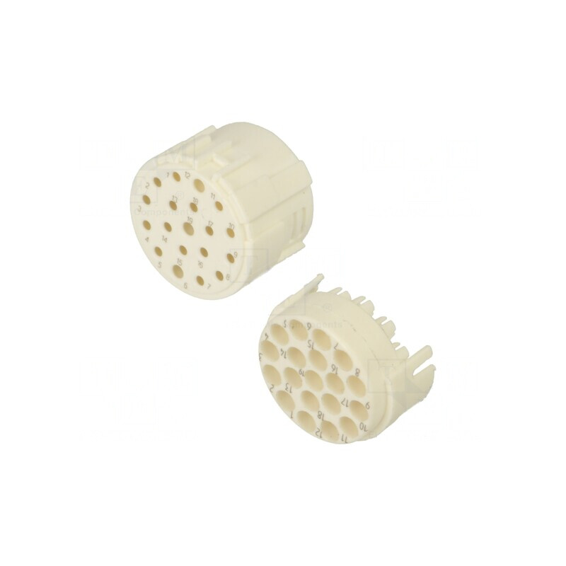Conector M23 Crimpat Mamă 19 Pini | Electronic-mag.ro | Componente Electronice