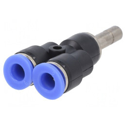 Conector plug-in ramificaţie Y 0,95-15bar BLUELINE | Electronic-mag.ro | Componente Electronice
