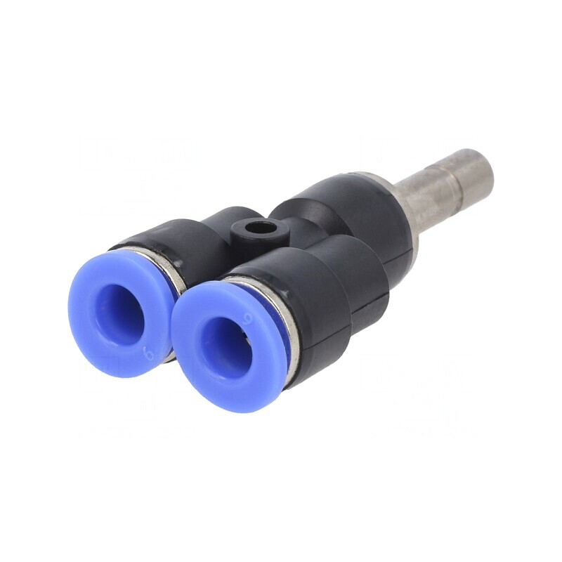 Conector plug-in ramificaţie Y 0,95-15bar BLUELINE | Electronic-mag.ro | Componente Electronice