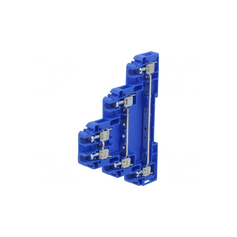 Terminal de Îmbinare Șine 0,5-4mm2 3 Piste 6 Borne Albastru TS35 | Electronic-mag.ro | Componente Electronice Terminal de Îmbinare Șine 0,5-4mm2 3 Piste 6 Borne Albastru TS35 | Electronic-mag.ro | Componente Electronice