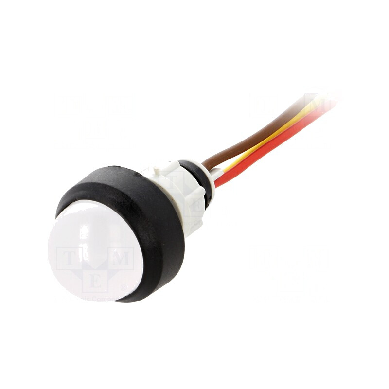Lampă de control LED galben/roșu 24V 13mm | Electronic-mag.ro | Componente Electronice