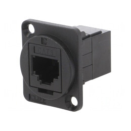 Adaptor RJ12 6p6c Soclu dublu | Electronic-mag.ro | Componente Electronice