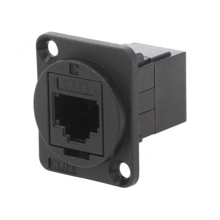 Adaptor RJ12 6p6c Soclu dublu | Electronic-mag.ro | Componente Electronice