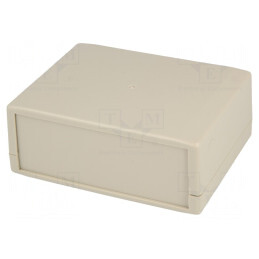 Carcasă ABS Gri 130x100x50mm IP43 UL94HB | Electronic-mag.ro | Componente Electronice
