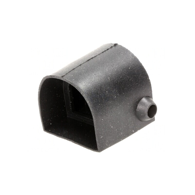 Capac Lateral Negru -20÷55°C | Electronic-mag.ro | Componente Electronice