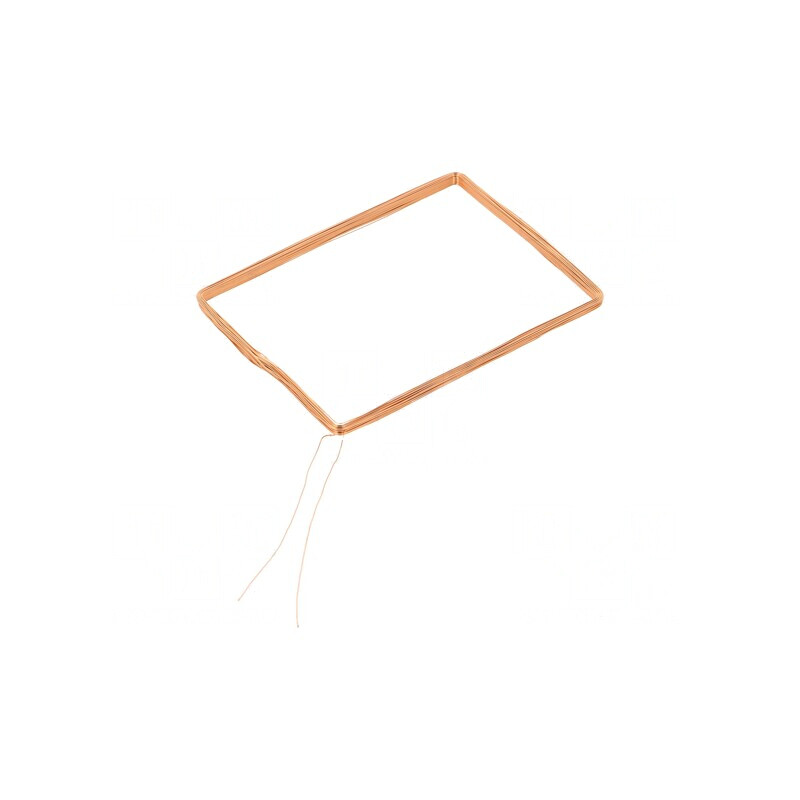 Antena RFID 125kHz 51x67x2,6mm 470uH | Electronic-mag.ro | Componente Electronice