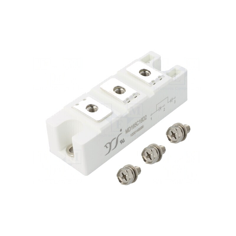 Modul Diodă Dublă 1,6kV 165A | Electronic-mag.ro | Componente Electronice