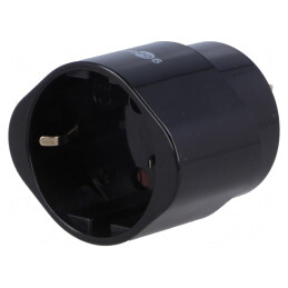 Adaptor Ștecher cu Împământare Japonia/USA la EU | Electronic-mag.ro | Componente Electronice