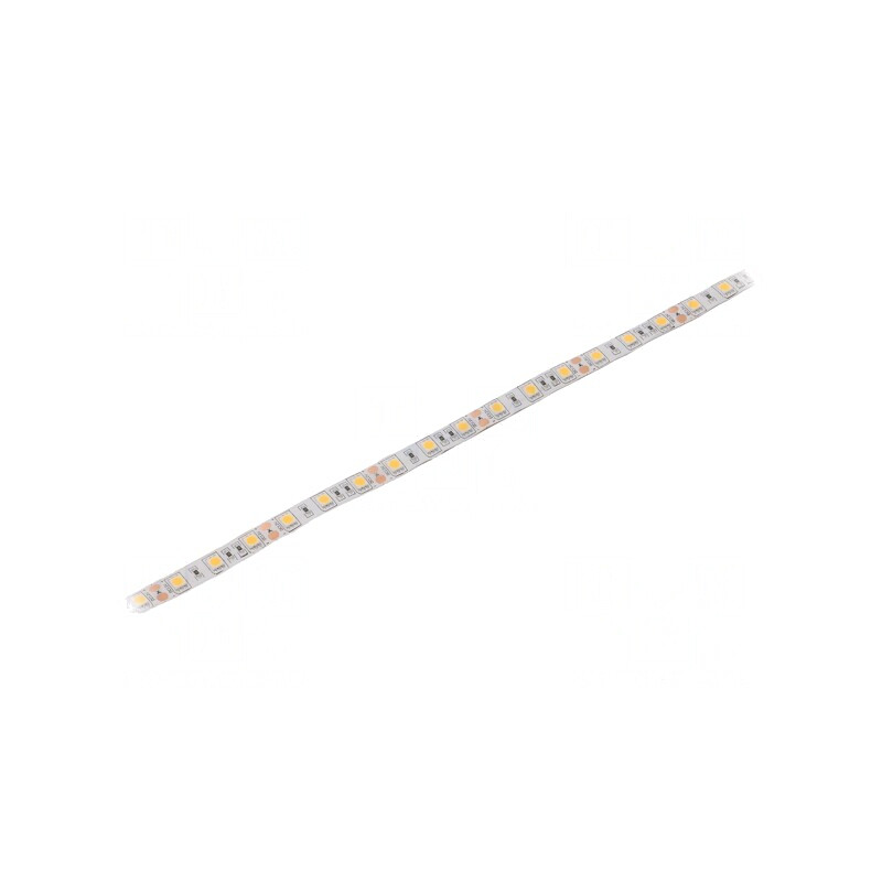 Bandă LED alb cald IP64 12V 60LED/m | Electronic-mag.ro | Componente Electronice