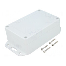 Carcasă Universală ABS Gri Deschis 80x120x45mm | Electronic-mag.ro | Componente Electronice