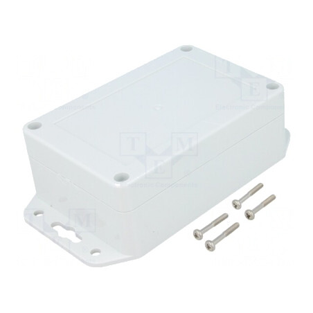 Carcasă Universală ABS Gri Deschis 80x120x45mm | Electronic-mag.ro | Componente Electronice