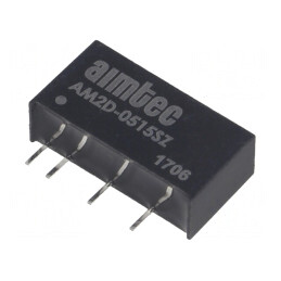 Convertor DC/DC 2W 5V la 15V 134mA SIP7 | Electronic-mag.ro | Componente Electronice