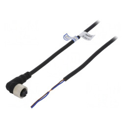 Cablu M12 Unghi 2m PVC