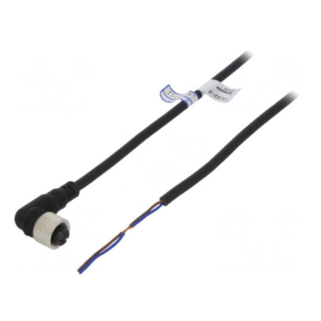 Cablu M12 Unghi 2m PVC | Electronic-mag.ro | Componente Electronice
