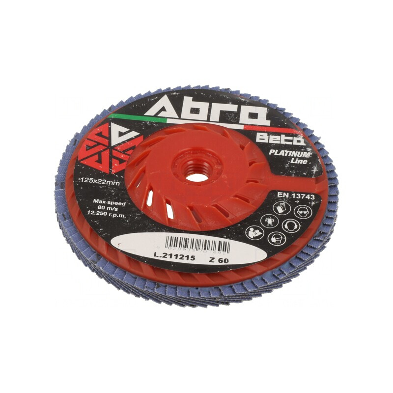 Disc de şlefuit ventilat 125mm 22.23mm | Electronic-mag.ro | Componente Electronice