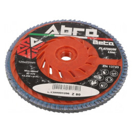 Disc de șlefuit ventilat 125mm 22,23mm