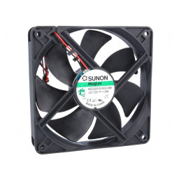 Ventilator axial 12V 120x120x25mm 127.4m3/h 34dBA | Electronic-mag.ro | Componente Electronice