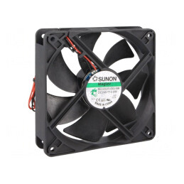 Ventilator DC Axial 24V 120mm 34dBA