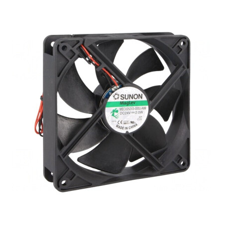 Ventilator DC Axial 24V 120mm 34dBA | Electronic-mag.ro | Componente Electronice