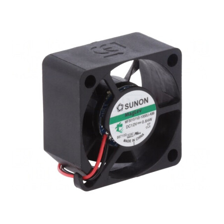 Ventilator DC Axial 12V 30x30x15mm 19dBA | Electronic-mag.ro | Componente Electronice