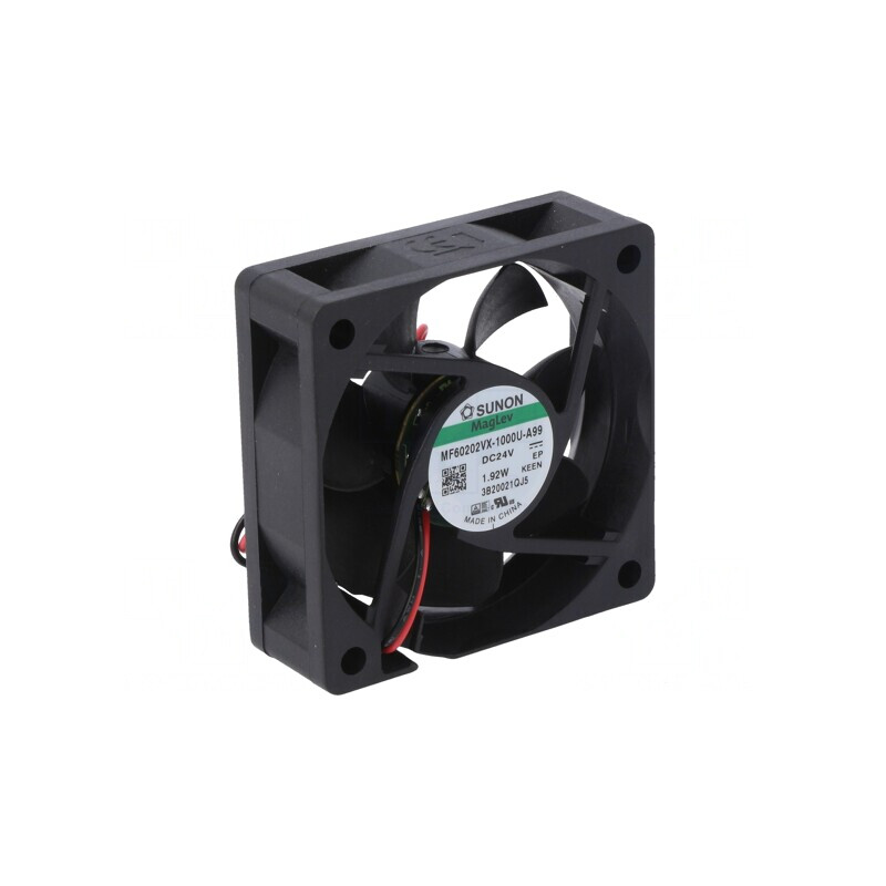 Ventilator Axial 24V 60x60x20mm 43.2m3/h 39dBA | Electronic-mag.ro | Componente Electronice