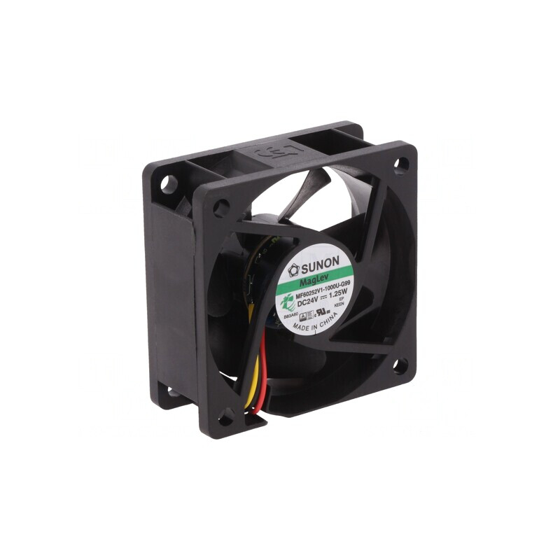 Ventilator axial 24V DC 60x60x25mm 39,72 m3/h 27dBA | Electronic-mag.ro | Componente Electronice Ventilator axial 24V DC 60x60x25mm 39,72 m3/h 27dBA | Electronic-mag.ro | Componente Electronice