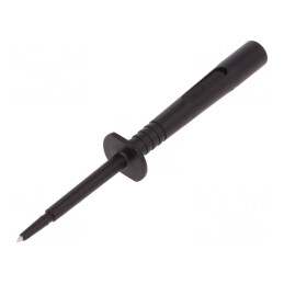 Terminal de măsurare 16A negru 4mm 1kVDC