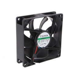 Ventilator axial 24V 92x92x25mm 126,75m3/h 45,5dBA | Electronic-mag.ro | Componente Electronice