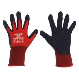 Mănuşi de protecţie roşii XL Comfort | Electronic-mag.ro | Componente Electronice