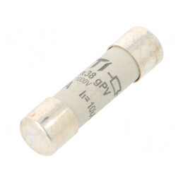Siguranță gPV 7A 1000VDC cilindrică 10,3x38mm | Electronic-mag.ro | Componente Electronice
