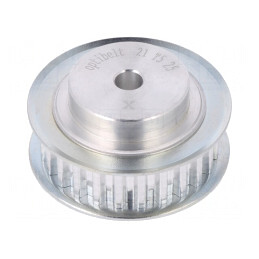 Roată de curea T5 aluminiu 39mm | Electronic-mag.ro | Componente Electronice
