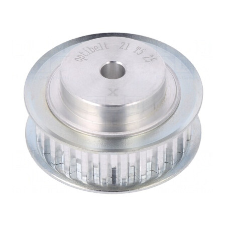 Roată de curea T5 aluminiu 39mm | Electronic-mag.ro | Componente Electronice