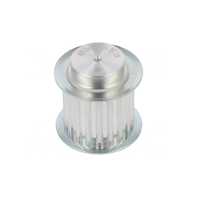 Roată de curea T5 aluminiu 25mm | Electronic-mag.ro | Componente Electronice