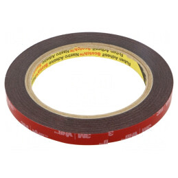 Bandă de Fixare Acrilică 9mm x 5,5m 93°C-149°C | Electronic-mag.ro | Componente Electronice